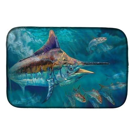 Carolines Treasures JMA2005DDM Liquid Metal Black Marlin Dish Drying Mat 14 x 21 multicolor
Carolines Treasures JMA2005DDM Liquid Metal Black Marlin Dish Drying Mat 14 x 21 multicolor