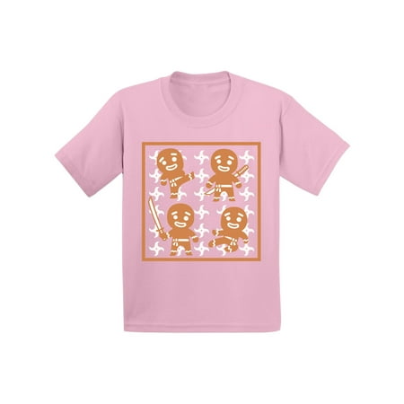 Awkward Styles Ugly Xmas T-Shirt for Girls Boys Gingerbread Ninja Christmas Pattern Toddler Shirt
Awkward Styles Ugly Xmas T-Shirt for Girls Boys Gingerbread Ninja Christmas Pattern Toddler Shirt