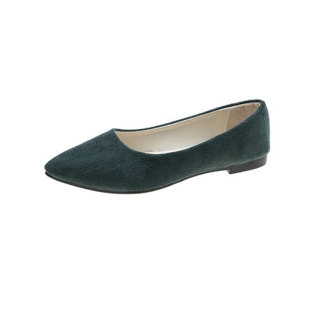 Woobling Women s Flats Comfort Flat Shoes Non-slip Loafers Faux Suede Casual Formal Wedding Dark Green 9
Woobling Women s Flats Comfort Flat Shoes Non-slip Loafers Faux Suede Casual Formal Wedding Dark Green 9