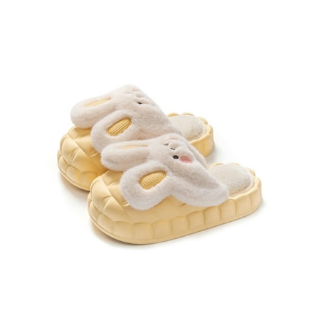 Eloshman Womens Fuzzy Slipper Slip On Winter Clog Shoe Removable Lining House Shoes Bedroom Lightweight Closed Toe Furry Clogs Comfort Slippers Yellow Rabbit 5-5.5
Eloshman Womens Fuzzy Slipper Slip On Winter Clog Shoe Removable Lining House Shoes Bedroom Lightweight Closed Toe Furry Clogs Comfort Slippers Yellow Rabbit 5-5.5