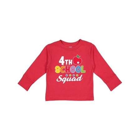 Inktastic 4th Grade School Squad with Apple and Star Gift Toddler Boy or Toddler Girl Long Sleeve T-Shirt
Inktastic 4th Grade School Squad with Apple and Star Gift Toddler Boy or Toddler Girl Long Sleeve T-Shirt