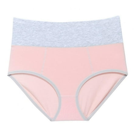 Women s Cotton Underwear High Waist Briefs Ladies Soft Breathable Comfortable Panties Pink L
Women s Cotton Underwear High Waist Briefs Ladies Soft Breathable Comfortable Panties Pink L