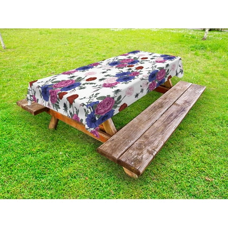 Anemone Flower Outdoor Tablecloth Bouquets of Roses Anemones Eustoma Colorful Corsage Bedding Plants Design Decorative Washable Fabric Picnic Tablecloth 58 X 104 Inches Multicolor by Ambesonne
Anemone Flower Outdoor Tablecloth Bouquets of Roses Anemones Eustoma Colorful Corsage Bedding Plants Design Decorative Washable Fabric Picnic Tablecloth 58 X 104 Inches Multicolor by Ambesonne