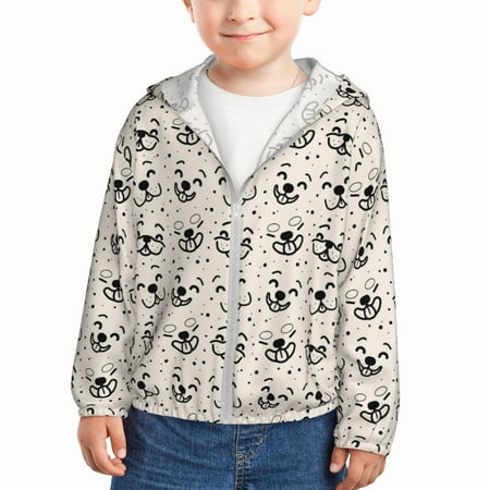 Junzan DOGS FACE for Kids Sun Protection Hoodie Boys Rash Guard with UPF 50+ Sun Protection Summer Jacket Long Sleeve Fishing Hiking Sun Shirt-3 Years
Junzan DOGS FACE for Kids Sun Protection Hoodie Boys Rash Guard with UPF 50+ Sun Protection Summer Jacket Long Sleeve Fishing Hiking Sun Shirt-3 Years