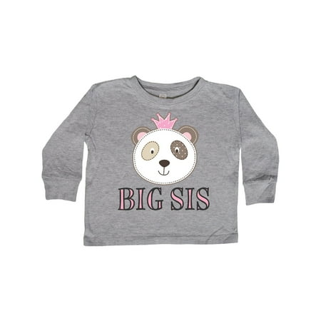 Inktastic Big Sis Panda Sister Announcement Gift Toddler Toddler Girl Long Sleeve T-Shirt
Inktastic Big Sis Panda Sister Announcement Gift Toddler Toddler Girl Long Sleeve T-Shirt