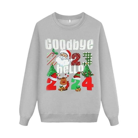 Family Picture Outfits Christmas Printed Long Sleeve Round Neck Casual Hoodie Friends Party Casual Family Matching Pajamas Grey 5 years - 6 years
Family Picture Outfits Christmas Printed Long Sleeve Round Neck Casual Hoodie Friends Party Casual Family Matching Pajamas Grey 5 years - 6 years