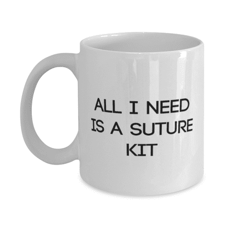 Doctor Mug - Doctor Coffee Cup - All I Need Is A Suture Kit - Doctor Mug White 11oz
Doctor Mug - Doctor Coffee Cup - All I Need Is A Suture Kit - Doctor Mug White 11oz