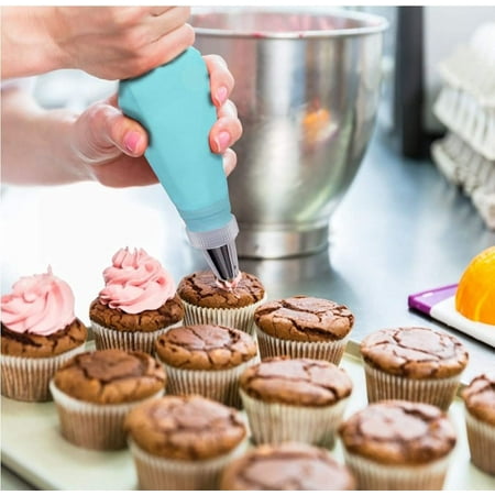 12Pieces Set Reusable Silicone Pastry Bag Bakeware Cake Tools Icing Piping Cream Bags Dessert Decorators Kitchen Gadgets Accessories Reusable Silicone Piping Bags
12Pieces Set Reusable Silicone Pastry Bag Bakeware Cake Tools Icing Piping Cream Bags Dessert Decorators Kitchen Gadgets Accessories Reusable Silicone Piping Bags