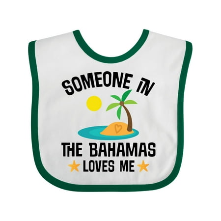 Inktastic Bahamas Vacation Souvenir Gift Gift Baby Boy or Baby Girl Bib