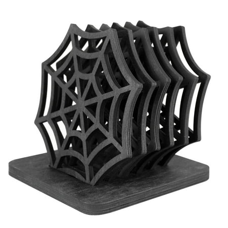 Mosey 6Pcs Halloween Coaster Spider Web Coaster Durable Wooden Table Placemat for Home Festival Decoration
Mosey 6Pcs Halloween Coaster Spider Web Coaster Durable Wooden Table Placemat for Home Festival Decoration