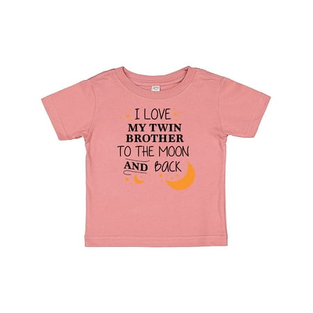 Inktastic I Love My Twin Brother To The Moon and Back Gift Baby Boy or Baby Girl T-Shirt
Inktastic I Love My Twin Brother To The Moon and Back Gift Baby Boy or Baby Girl T-Shirt