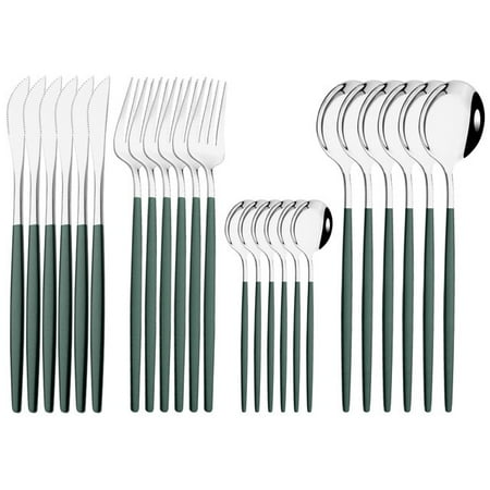 dosili 6People Pink Gold Dinnerware Stainless Steel Cutlery Set Mirror Dinner Knife Fork Coffee Spoon Tableware Luxury Wedding Flatware
dosili 6People Pink Gold Dinnerware Stainless Steel Cutlery Set Mirror Dinner Knife Fork Coffee Spoon Tableware Luxury Wedding Flatware
