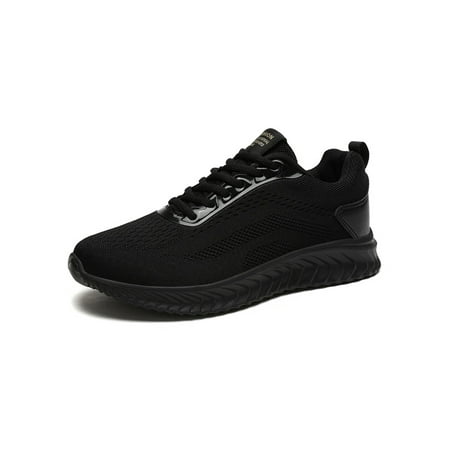 Tenmix Mens Sneakers Lace Up Running Shoe Mesh Trainers Sport Walking Shoes Men Lightweight Solid Color Casual Sneaker Black 5.5
Tenmix Mens Sneakers Lace Up Running Shoe Mesh Trainers Sport Walking Shoes Men Lightweight Solid Color Casual Sneaker Black 5.5