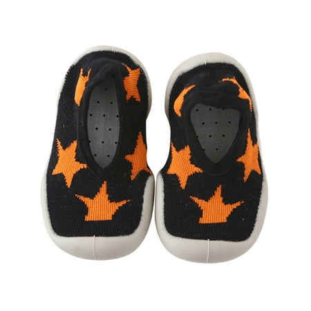 Rotosw Girls Boys Socks Slipper Prewalker Crib Shoe Cartoon First Walker Shoes Cute Rubber Sole Floor Slippers Indoor Comfort Sock Orange 5C
Rotosw Girls Boys Socks Slipper Prewalker Crib Shoe Cartoon First Walker Shoes Cute Rubber Sole Floor Slippers Indoor Comfort Sock Orange 5C