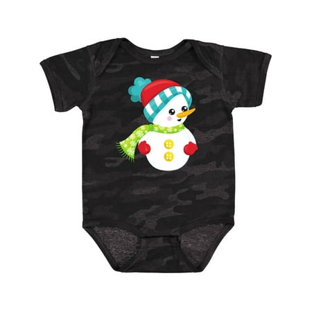 Inktastic Snowman With Hat Scarf Gloves Carrot Nose Gift Baby Boy or Baby Girl Bodysuit
Inktastic Snowman With Hat Scarf Gloves Carrot Nose Gift Baby Boy or Baby Girl Bodysuit