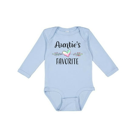 Inktastic Aunties Favorite- Heart Grandchild Gift Baby Boy or Baby Girl Long Sleeve Bodysuit
Inktastic Aunties Favorite- Heart Grandchild Gift Baby Boy or Baby Girl Long Sleeve Bodysuit