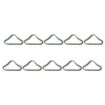 NUOLUX Triangle Ring Trampoline Buckle Iron Bed Ring Steel Stainless Bungee Rings Rings Buckles Bandage Connector Jumping
NUOLUX Triangle Ring Trampoline Buckle Iron Bed Ring Steel Stainless Bungee Rings Rings Buckles Bandage Connector Jumping