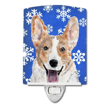 Caroline s Treasures Cardigan Corgi Winter Snowflakes Night Light 6 x 4 Multicolor
Caroline s Treasures Cardigan Corgi Winter Snowflakes Night Light 6 x 4 Multicolor