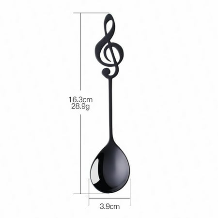 Rainbow Creative Stainless Steel Dessert Spoon Gift Color Spoon Titanium-Plated Dinner Spoon Restaurant Musical Note Shape Spoon
Rainbow Creative Stainless Steel Dessert Spoon Gift Color Spoon Titanium-Plated Dinner Spoon Restaurant Musical Note Shape Spoon