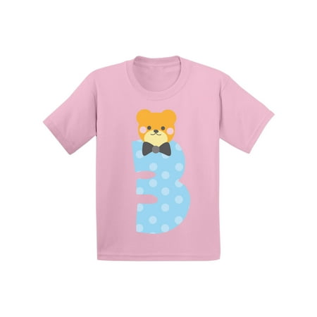 Awkward Styles Third Birthday Boy T-Shirt Funny Bear Toddler Shirt 
Awkward Styles Third Birthday Boy T-Shirt Funny Bear Toddler Shirt