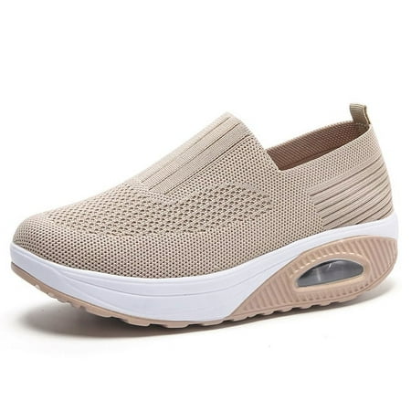 NAYUKA New Fashion Mom Air Cushion Dance Shoes Women‘s Casual Slope Heel Anti Slip Sneakers
NAYUKA New Fashion Mom Air Cushion Dance Shoes Women‘s Casual Slope Heel Anti Slip Sneakers