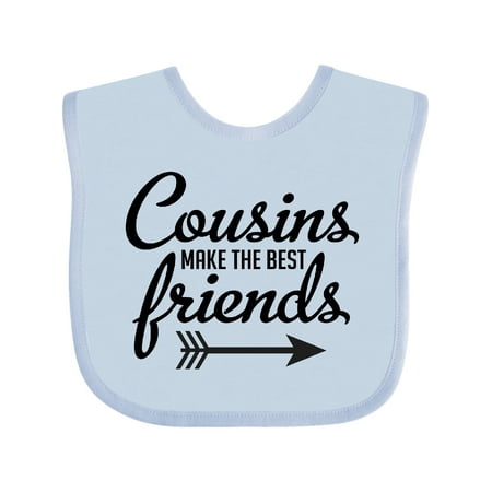 Inktastic Cousins Make the Best Friends with Arrow Gift Baby Boy or Baby Girl Bib
Inktastic Cousins Make the Best Friends with Arrow Gift Baby Boy or Baby Girl Bib