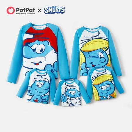 PatPat X Smurfs Family Matching Raglan Sleeve Graphic Naia T-Shirt Long Sleeve Big Face Cartoon Character Shirt Tee
PatPat X Smurfs Family Matching Raglan Sleeve Graphic Naia T-Shirt Long Sleeve Big Face Cartoon Character Shirt Tee