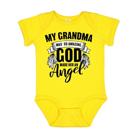 Inktastic My Grandma Was So Amazing God Made Her an Angel Gift Baby Boy or Baby Girl Bodysuit
Inktastic My Grandma Was So Amazing God Made Her an Angel Gift Baby Boy or Baby Girl Bodysuit