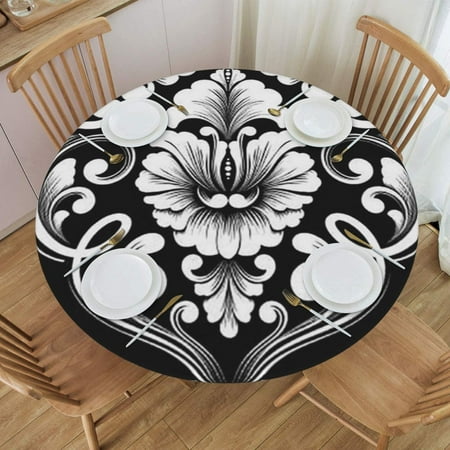 Mandala Vintage Floral White and Black Outdoor/Indoor Waterproof Platform Cover - Ideal for Terrace Restaurants and Parties 45 -56 24jl23caA06
Mandala Vintage Floral White and Black Outdoor/Indoor Waterproof Platform Cover - Ideal for Terrace Restaurants and Parties 45 -56 24jl23caA06