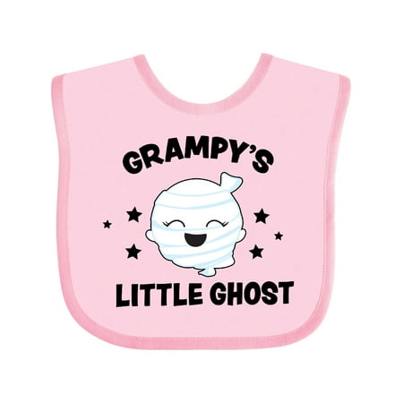 Inktastic Cute Grampy s Little Ghost with Stars Gift Baby Girl Bib 
Inktastic Cute Grampy s Little Ghost with Stars Gift Baby Girl Bib