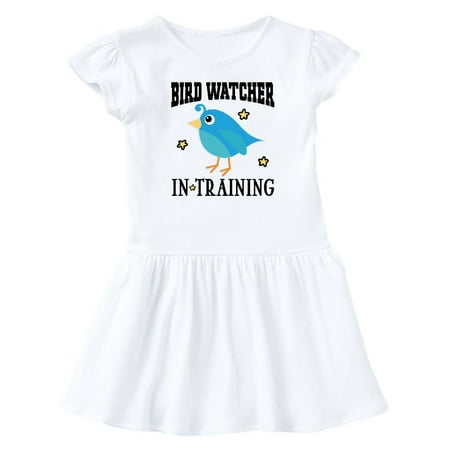 Inktastic Birdwatcher in Training Gift Baby Girl Dress
