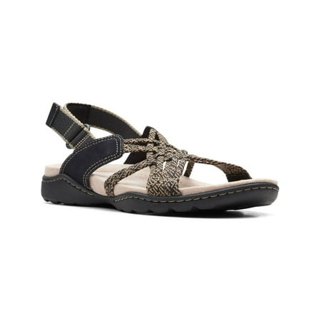 Clarks Womens Amanda Ease Slingback Comfort Wedge Sandals