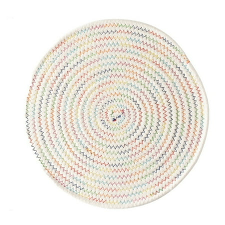 Round Cotton Heat Resistant Pot Holder Heat-Resistant Anti-scalding Resistant Hot Pad For Kitchen Counter Bar Table Room Warm Color 11cm
Round Cotton Heat Resistant Pot Holder Heat-Resistant Anti-scalding Resistant Hot Pad For Kitchen Counter Bar Table Room Warm Color 11cm