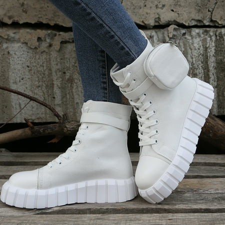 Women‘s Platform Canvas Ankle High Shoes Lace Up Belt Decor High Top Sneakers Women‘s Footwear
Women‘s Platform Canvas Ankle High Shoes Lace Up Belt Decor High Top Sneakers Women‘s Footwear