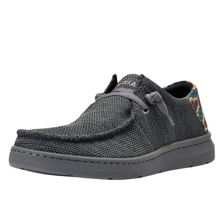 10040437 Men`s Ariat Charcoal Hilo Casual Shoe
