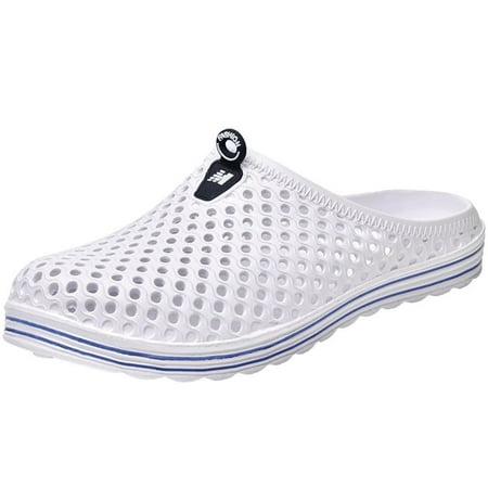 Lyinloo Mens Womens Beach Sandals Hollow Out Casual Breathable slippers Flats Shoes White 39
Lyinloo Mens Womens Beach Sandals Hollow Out Casual Breathable slippers Flats Shoes White 39
