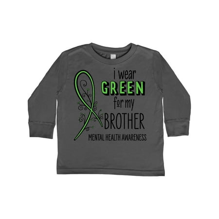 Inktastic I Wear Green for my Brother- Mental Health awareness Gift Toddler Boy or Toddler Girl Long Sleeve T-Shirt
Inktastic I Wear Green for my Brother- Mental Health awareness Gift Toddler Boy or Toddler Girl Long Sleeve T-Shirt