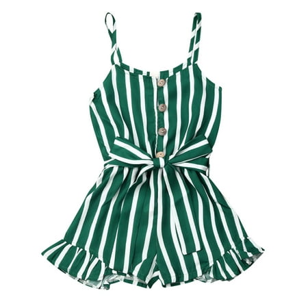 Nokpsedcb Toddler Kids Baby Girl Summer Strap Romper Jumpsuit Short Pants Outfits Pockets Green 4-5 Years
Nokpsedcb Toddler Kids Baby Girl Summer Strap Romper Jumpsuit Short Pants Outfits Pockets Green 4-5 Years