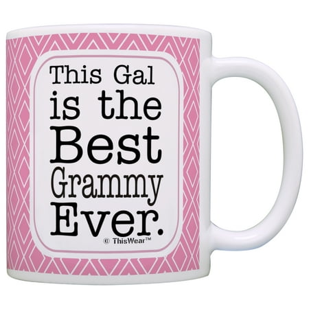 ThisWear Grammy Gifts Grammy Grandma This Gal is the Best Ever Grammy Coffee Mug Grammy Coffee Cup Grammy 11 ounce Coffee Mug Pink
ThisWear Grammy Gifts Grammy Grandma This Gal is the Best Ever Grammy Coffee Mug Grammy Coffee Cup Grammy 11 ounce Coffee Mug Pink