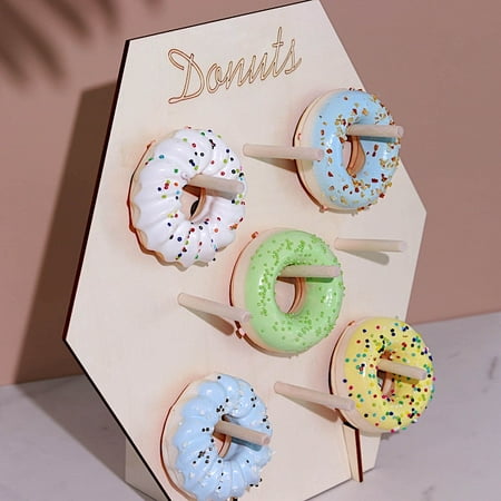 BalsaCircle 13 Natural Hexagon Wood Board Donut Holders Dessert Wall Display Stand Party Decorations
BalsaCircle 13 Natural Hexagon Wood Board Donut Holders Dessert Wall Display Stand Party Decorations