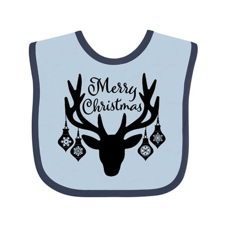 Inktastic Merry Christmas Reindeer Antlers with Ornaments Gift Baby Boy or Baby Girl Bib
Inktastic Merry Christmas Reindeer Antlers with Ornaments Gift Baby Boy or Baby Girl Bib