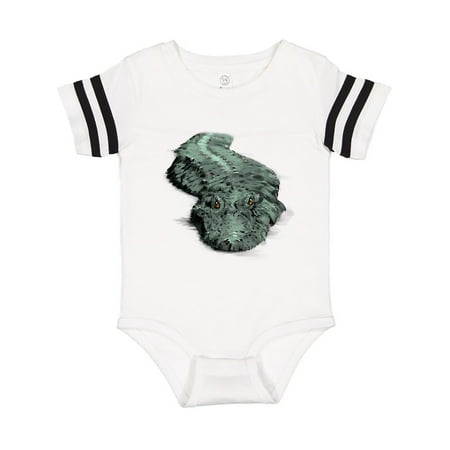 Inktastic Lurking gator Gift Baby Boy or Baby Girl Bodysuit