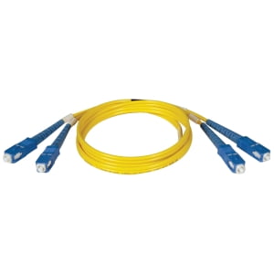 Tripp Lite 5M (16ft) Duplex Singlemode 8.3/125 Fiber Patch Cable (SC/SC)