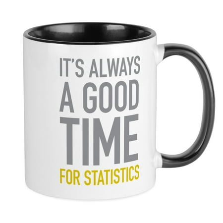 CafePress - Statistics Mugs - Ceramic Coffee Tea Novelty Mug Cup 11 oz