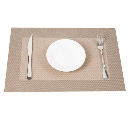 JANGSLNG 45x30cm PVC Waterproof Heat Insulation Mat Dinning Table Bowl Dish Pad Placemat
JANGSLNG 45x30cm PVC Waterproof Heat Insulation Mat Dinning Table Bowl Dish Pad Placemat