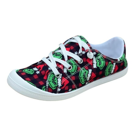Casual Shoes for Women Women Shoes Christmas Print Color Print Casual Shoes Fashion Soft Sole Non Slip Casual Shoes Women Casual Shoes Canvas Black 40
Casual Shoes for Women Women Shoes Christmas Print Color Print Casual Shoes Fashion Soft Sole Non Slip Casual Shoes Women Casual Shoes Canvas Black 40