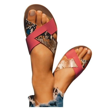 NECHOLOGY Comfy Shoes for Women Sandals Flat Shoes Roman Women s Daily Slippers Fashion Cross Yoga Sandals for Women 8.5 Orange 7
NECHOLOGY Comfy Shoes for Women Sandals Flat Shoes Roman Women s Daily Slippers Fashion Cross Yoga Sandals for Women 8.5 Orange 7