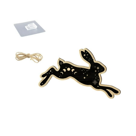 Veki Rabbit Wooden Pendant Wall Sticker Living Room Bedroom Home Decoration Moon Listing Glass Decorations for Window
Veki Rabbit Wooden Pendant Wall Sticker Living Room Bedroom Home Decoration Moon Listing Glass Decorations for Window