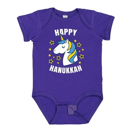 Inktastic Happy Hanukkah Unicorn in Gold and Yellow with Stars Gift Baby Boy or Baby Girl Bodysuit
Inktastic Happy Hanukkah Unicorn in Gold and Yellow with Stars Gift Baby Boy or Baby Girl Bodysuit