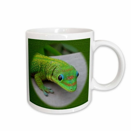 3dRose Gecko Cameo Ceramic Mug 11-ounce